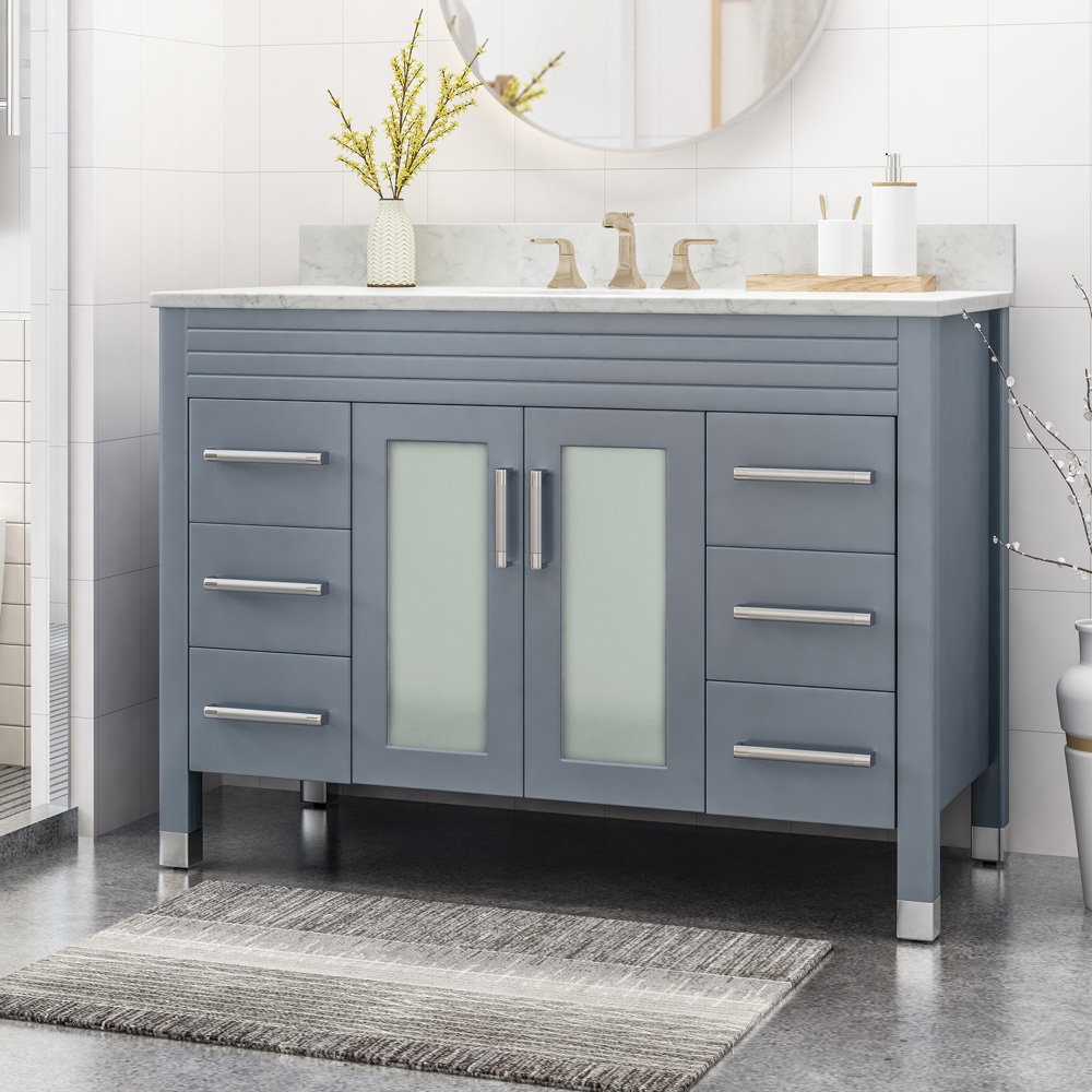 Latitude Run® 48" Bathroom Vanity Base | Wayfair